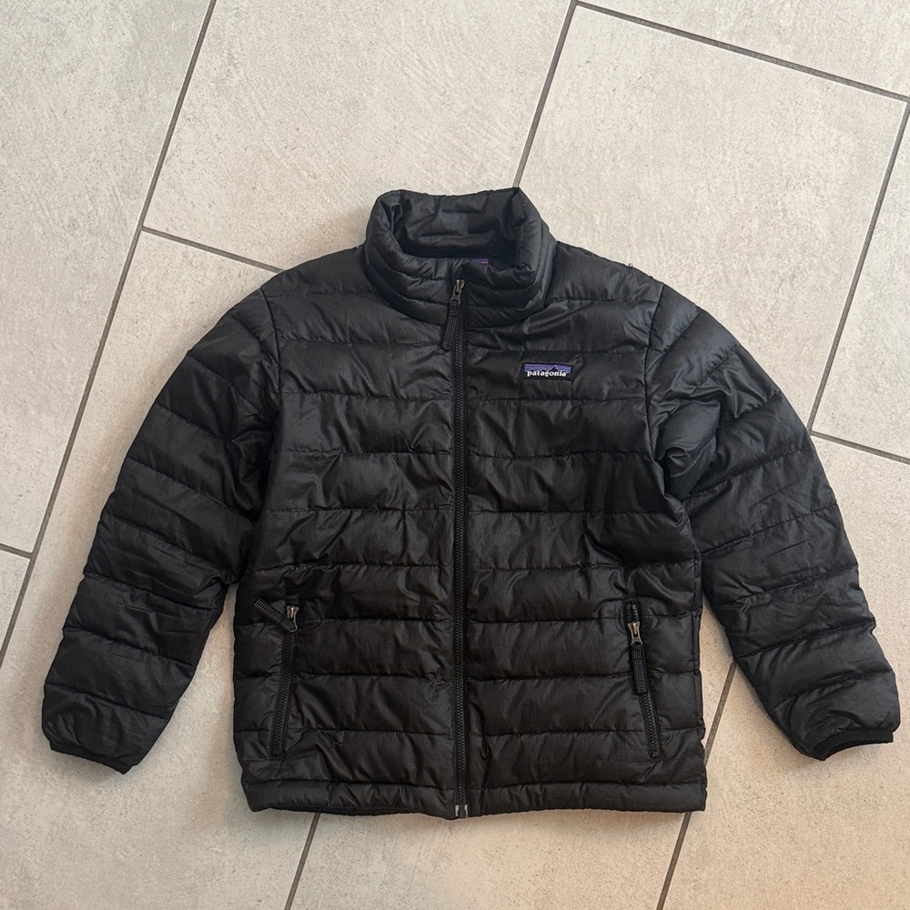Patagonia Quilted Black Jacket